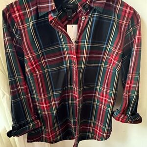 Nordstrom Multicolor Plaid Shirt